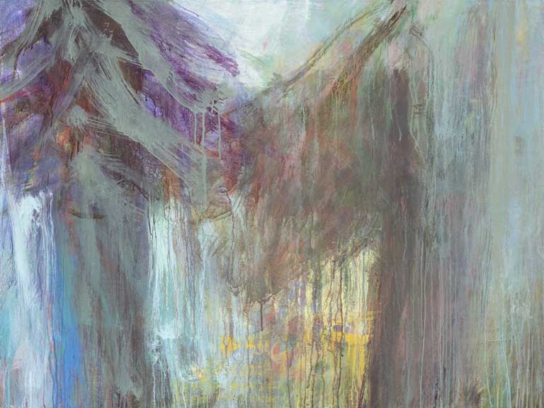 Nr. 2024-04, Schauer, 2024, Öl auf Leinwand, 90 x 120 cm