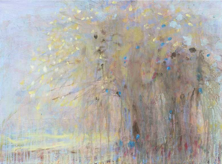 Nr. 2024-08, Busch, 2024, Öl auf Leinwand, 40 x 55 cm