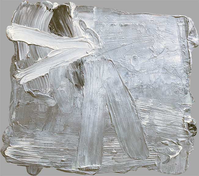 Nr. 2002-02, Farbrelief, 2002, Acryl auf Holztafel, 158 x 167 cm